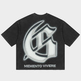 Godspeed Silencio Tee Black Wash