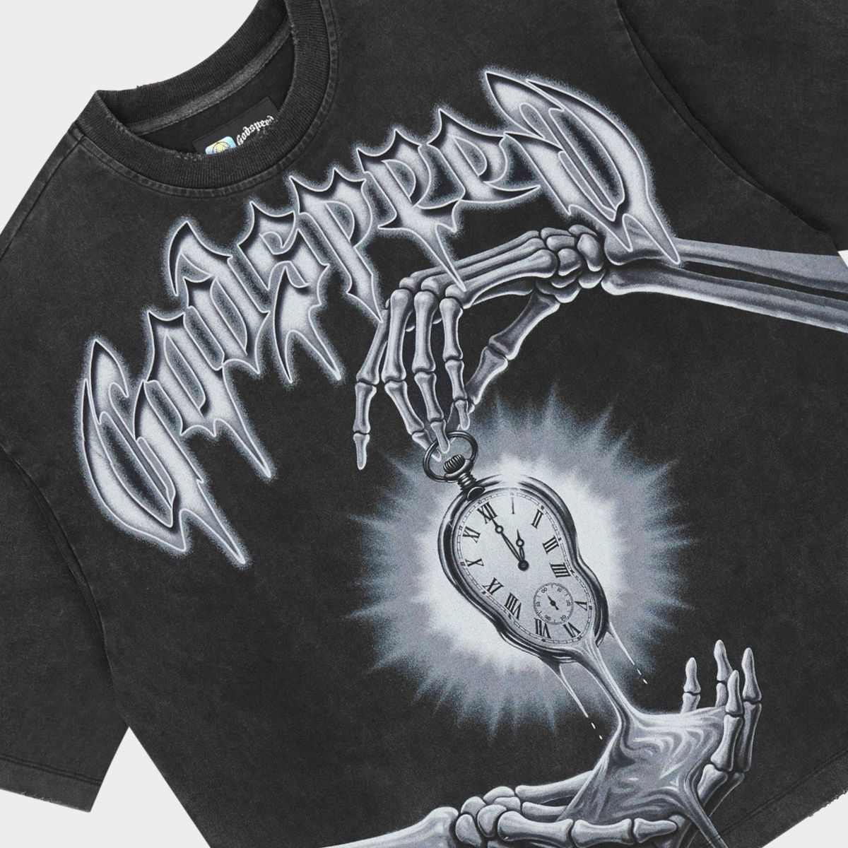 Godspeed Borrowed Time Tee Black Wash