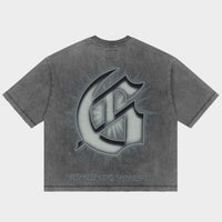 Godspeed Borrowed Time Tee Grey wash
