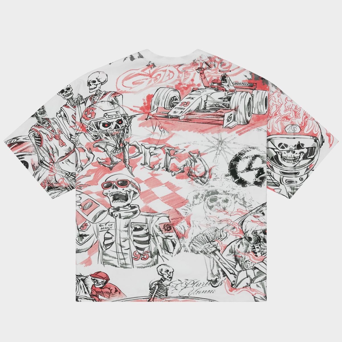 Godspeed Sketch Archive Tee White