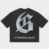Godspeed Collegiate Tee Black Wash