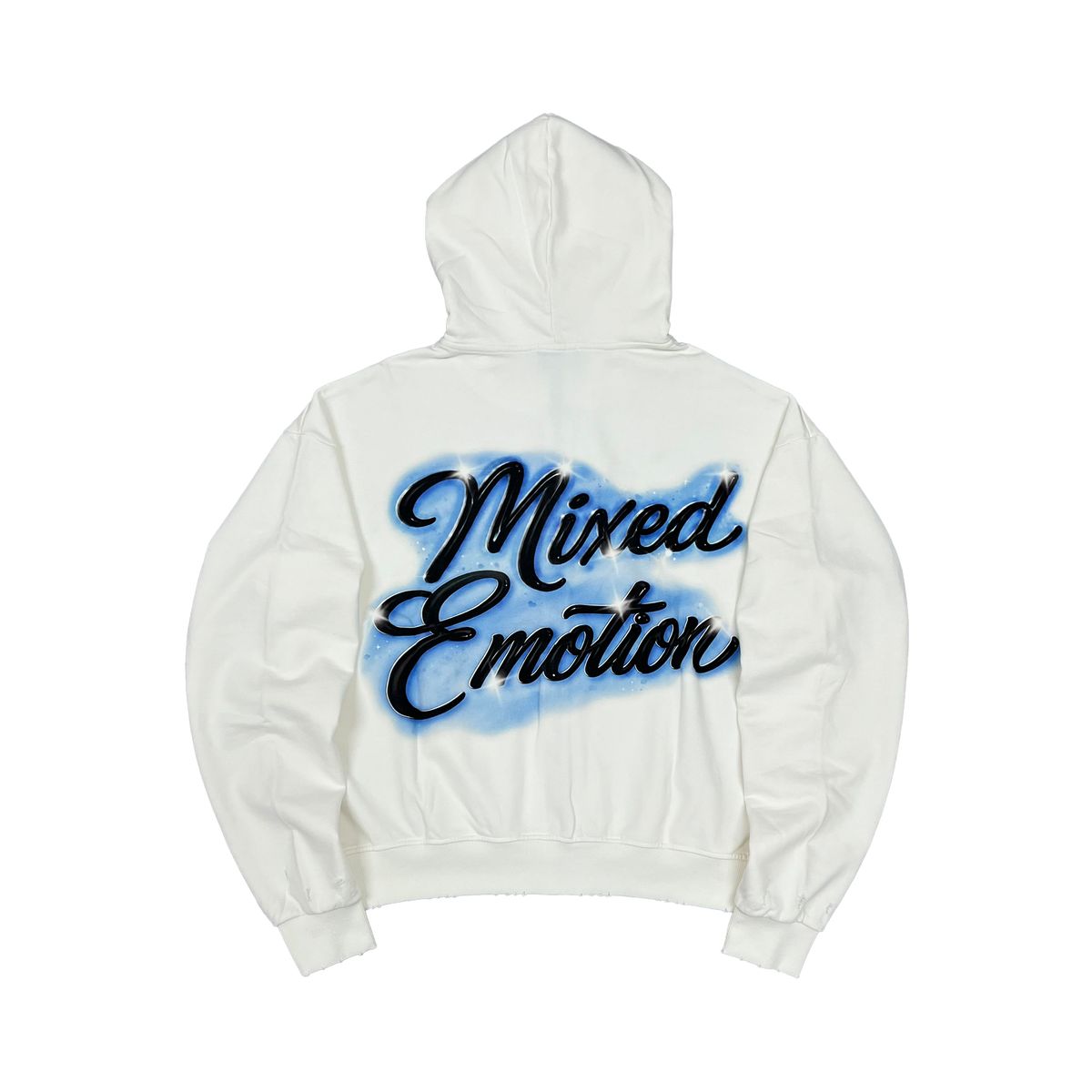 Mixed Emotion “Cupid’s Arrow” Hoodie White