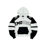 Mixed Emotion “Varsity” Hoodie White