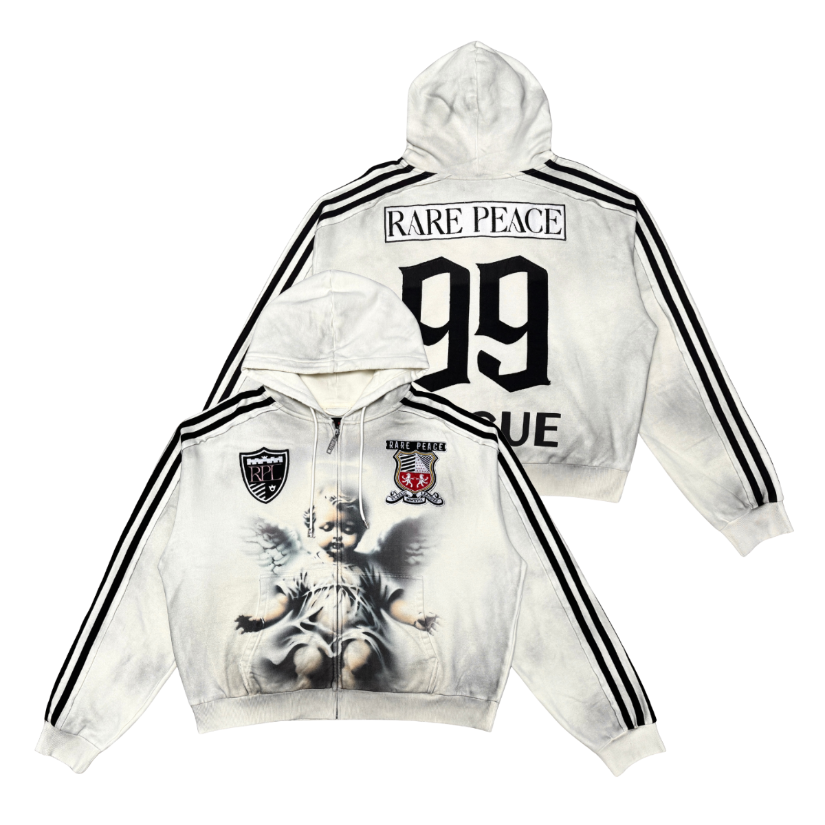 Rare Peace League Jogger Set Cream