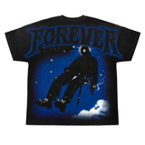 Duaa Cascade Tee Black