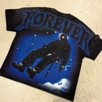Duaa Cascade Tee Black