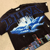 Duaa Cascade Tee Black