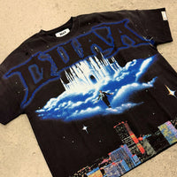 Duaa Cascade Tee Black