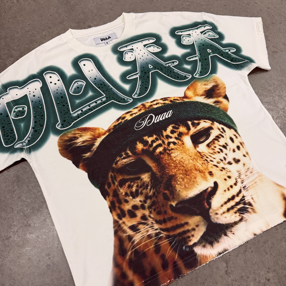 Duaa Bolt Tee White