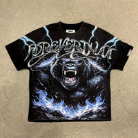 Duaa Electric Tee Black