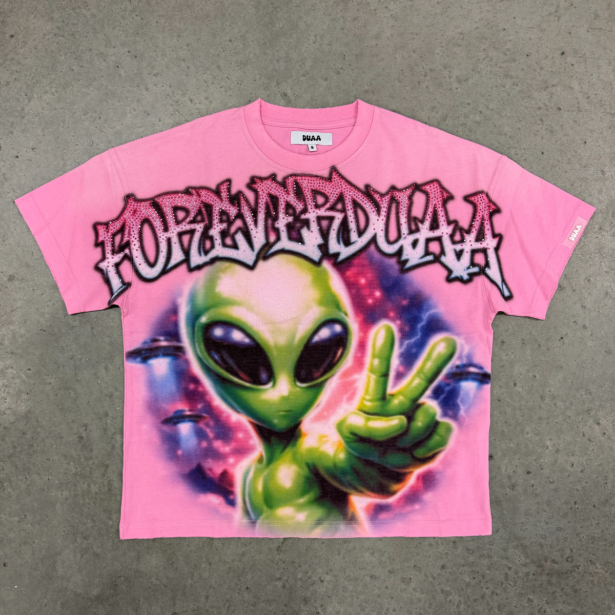 Duaa Alien Tee Pink