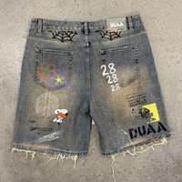 Duaa Sunset Denim Shorts Vintage Amber Wash