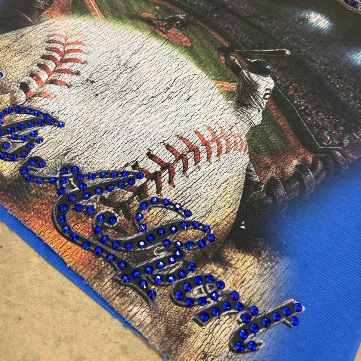 Duaa Homerun Tee Blue