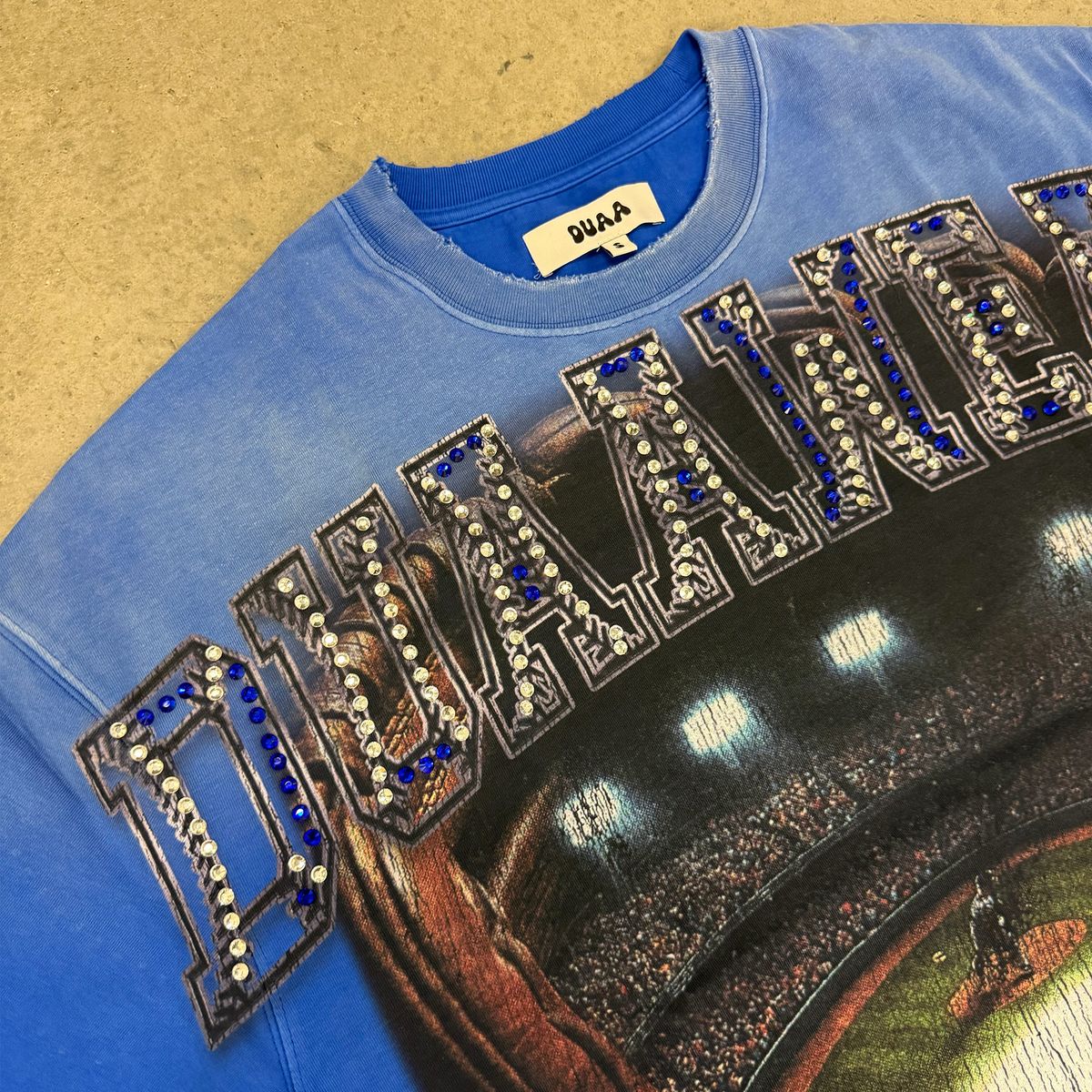 Duaa Homerun Tee Blue