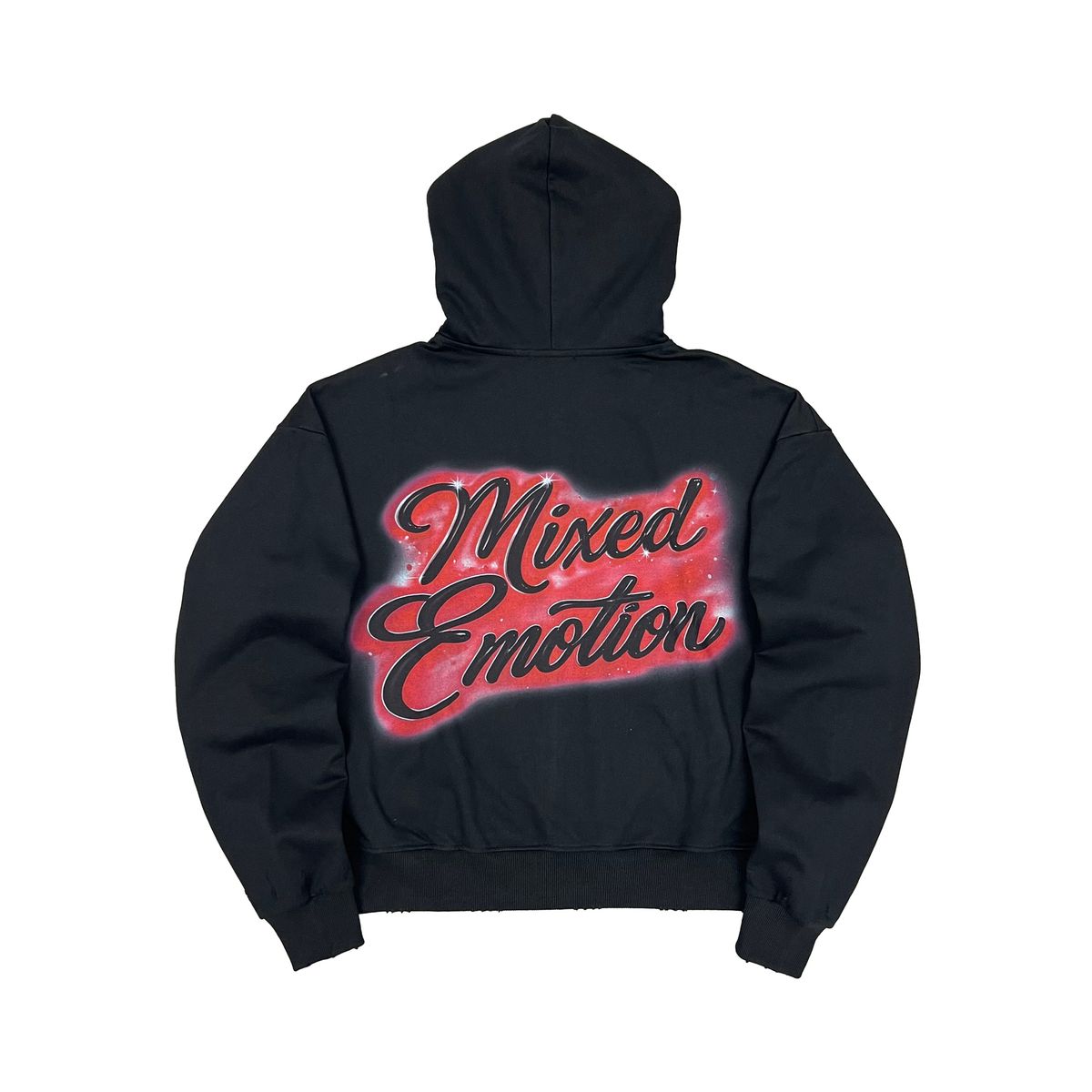 Mixed Emotion “Unveiled” Hoodie Black