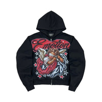 Mixed Emotion “Unveiled” Hoodie Black