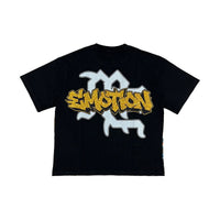 Mixed Emotion “Angel Wash” Tee Black