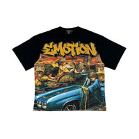 Mixed Emotion “Angel Wash” Tee Black
