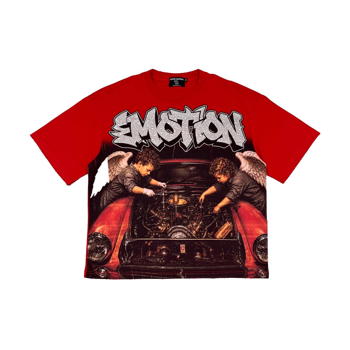 Mixed Emotion “Garage” Tee Red