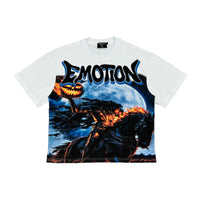 Mixed Emotion “Midnight Rider” Tee White
