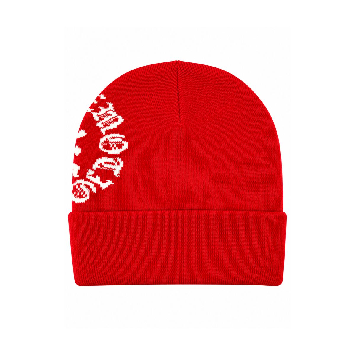 Mixed Emotion Red “Logo” Beanie