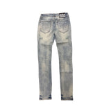 Mixed Emotion Blue “001” Denim Jean