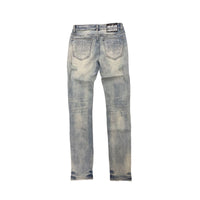 Mixed Emotion Blue “001” Denim Jean
