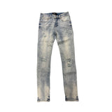 Mixed Emotion Blue “001” Denim Jean