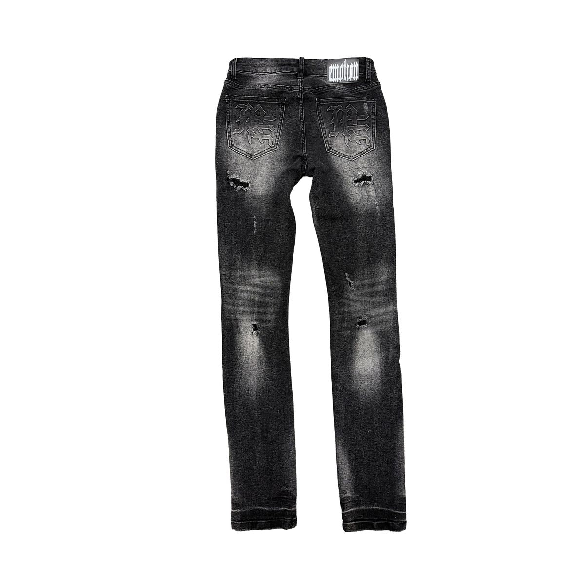 Mixed Emotion Black “001” Denim Jeans