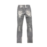 Mixed Emotion Grey “001” Denim Jean