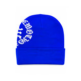 Mixed Emotion Blue "Logo" Beanie