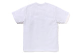 Bape Japanese Circle Ape Head Tee White