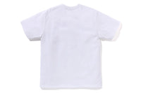 Bape Japanese Circle Ape Head Tee White