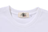 Bape Japanese Circle Ape Head Tee White