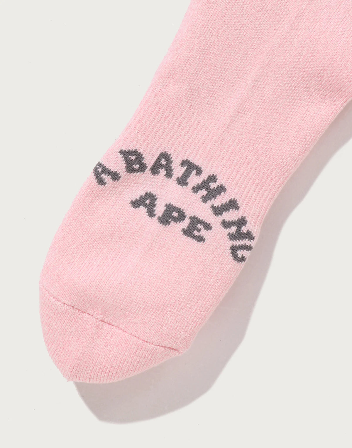 Bape Men's Ape Head Line Socks Pink