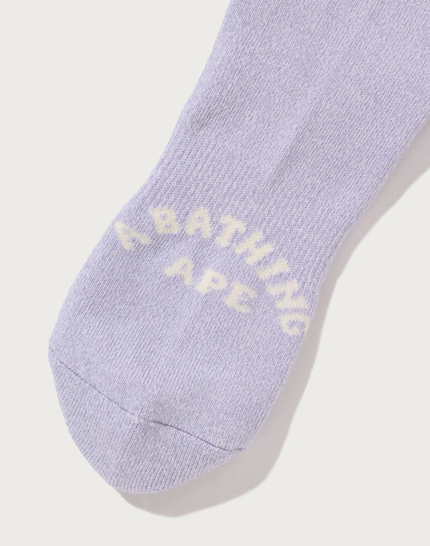 Bape Men's Ape Head Line Socks Purple