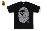 Bape Japan Ape Head Tee Black