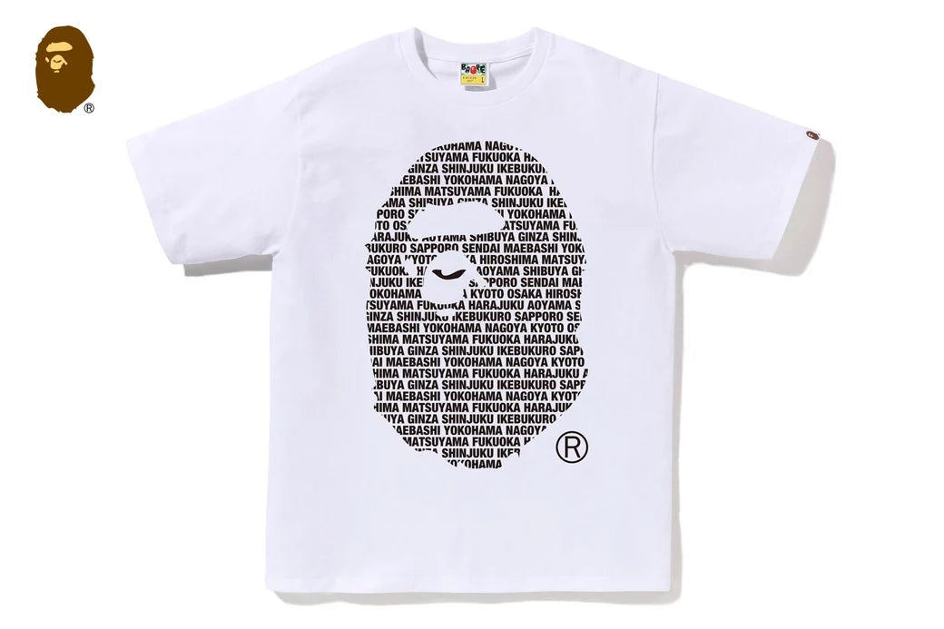 Bape Japan Ape Head Tee White