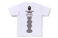 Bape Japan Ape Head Tee White