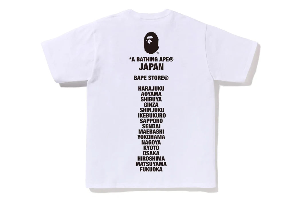 Bape Japan Ape Head Tee White