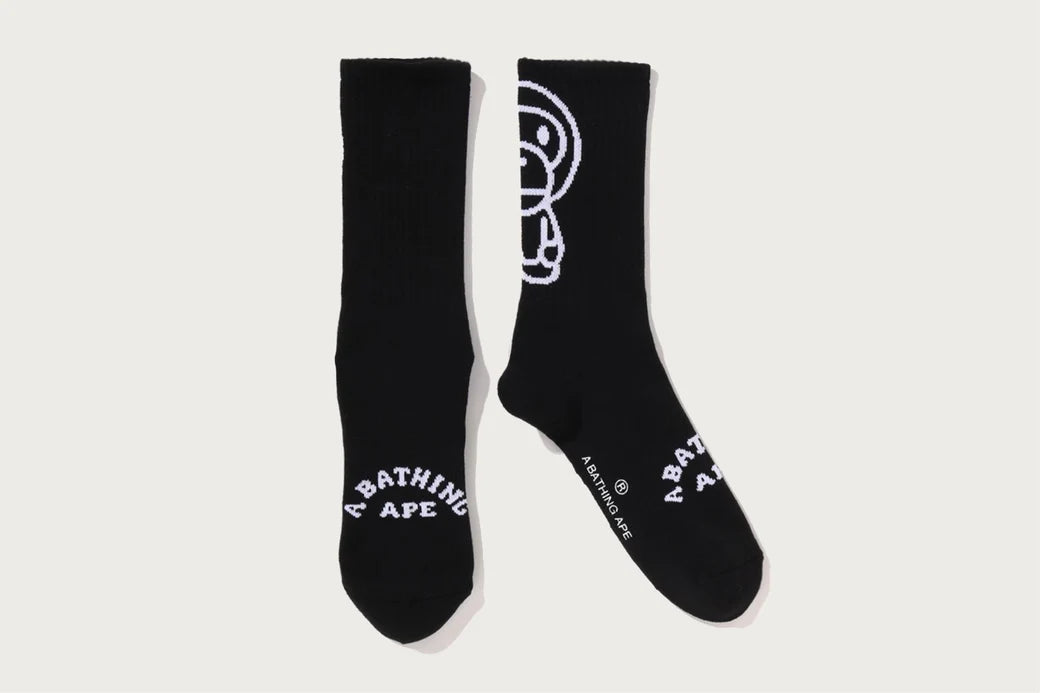 Bape Baby Milo Socks Black