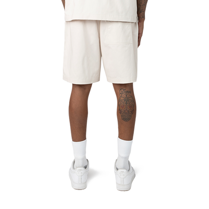 Smoke Rise Men's button down Short set - Chalk