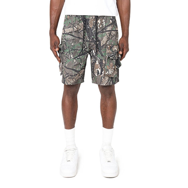 Smoke Rise Utility cargo short - tree camo