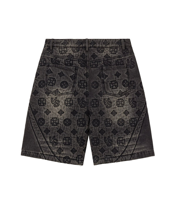 Vale Forever Black Spade Jorts