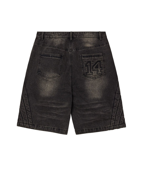 Vale Forever Black Motocroxxx Jorts