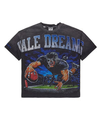 Vale Forever Gridiron Bling Tee Black / Blue