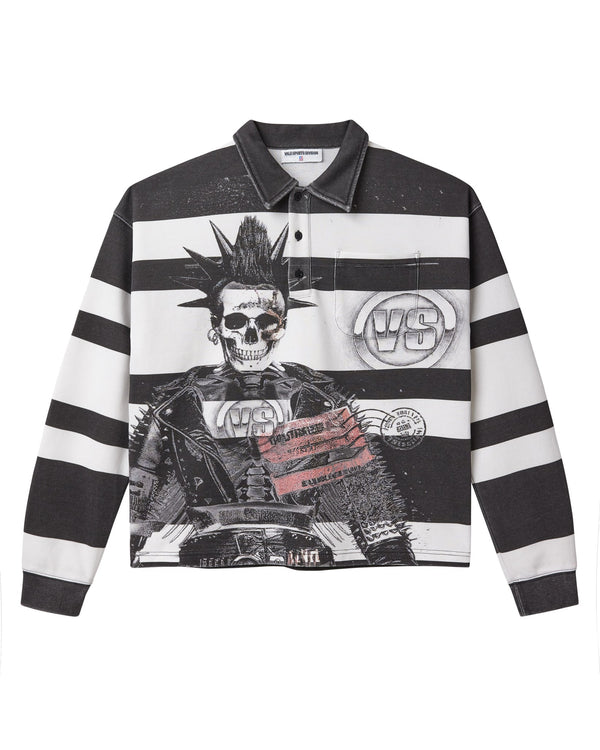 Vale Forever Classic Reggie Rugby Long Sleeve Tee Black