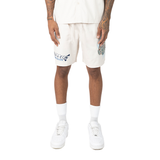 Smoke Rise Men's Boxy Tapestry Button-Up Shirt Chalk