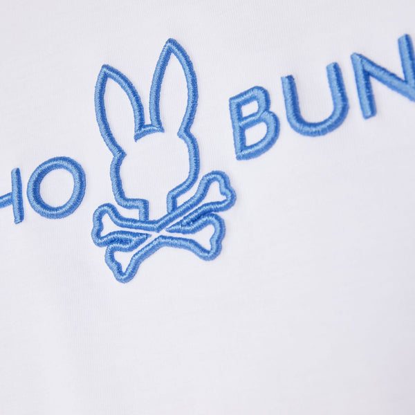 Psycho bunny (Men's White Bristol Graphic Tee)