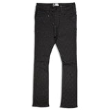 Vicious Denim Men's Stacked embellished jean - Jet Black